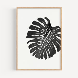 Monstera Leaf Art Print