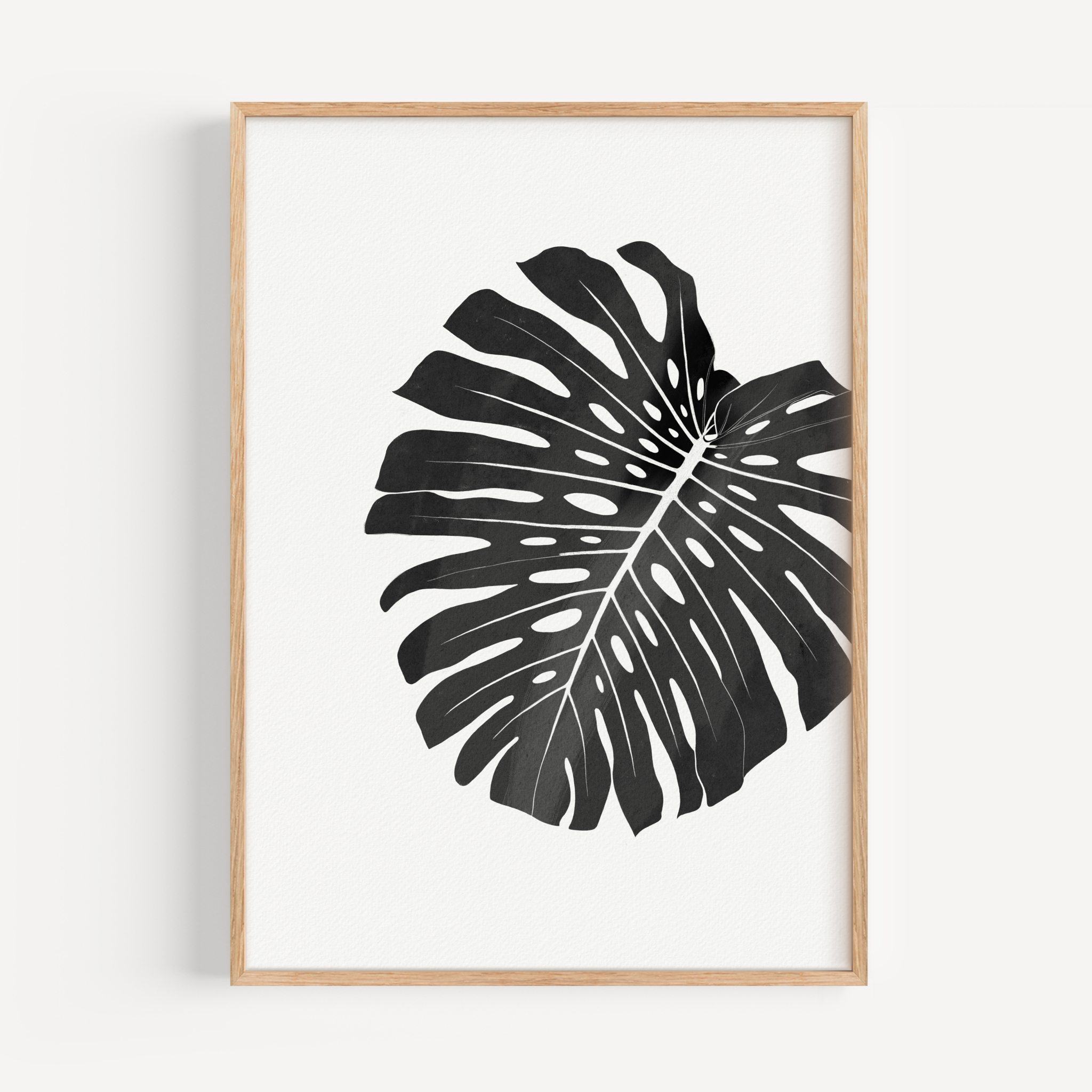 Monstera Leaf Art Print